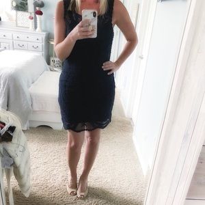 Express lace dress- lined